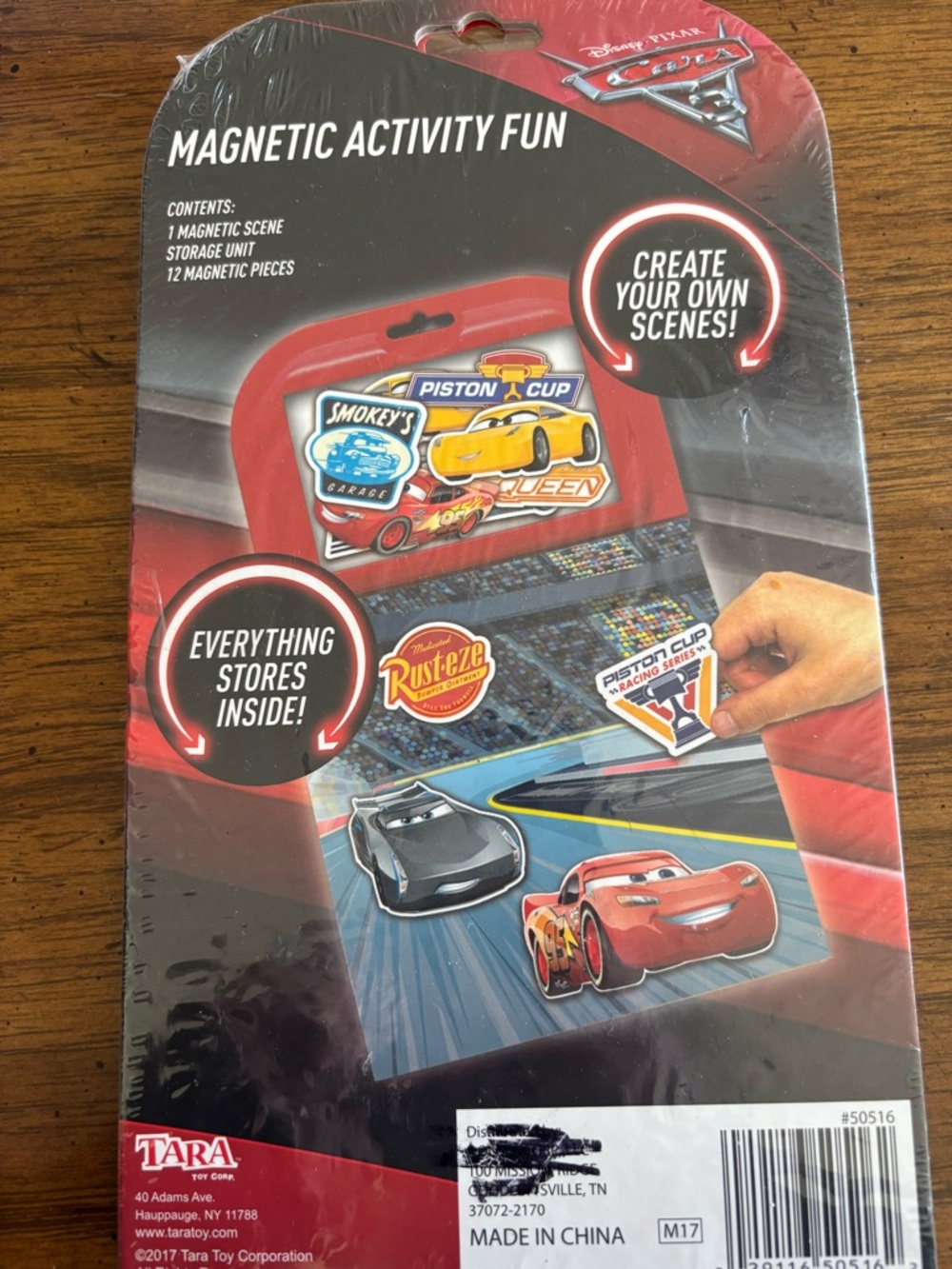 Disney Pixar Cars Magnetic Activity Set